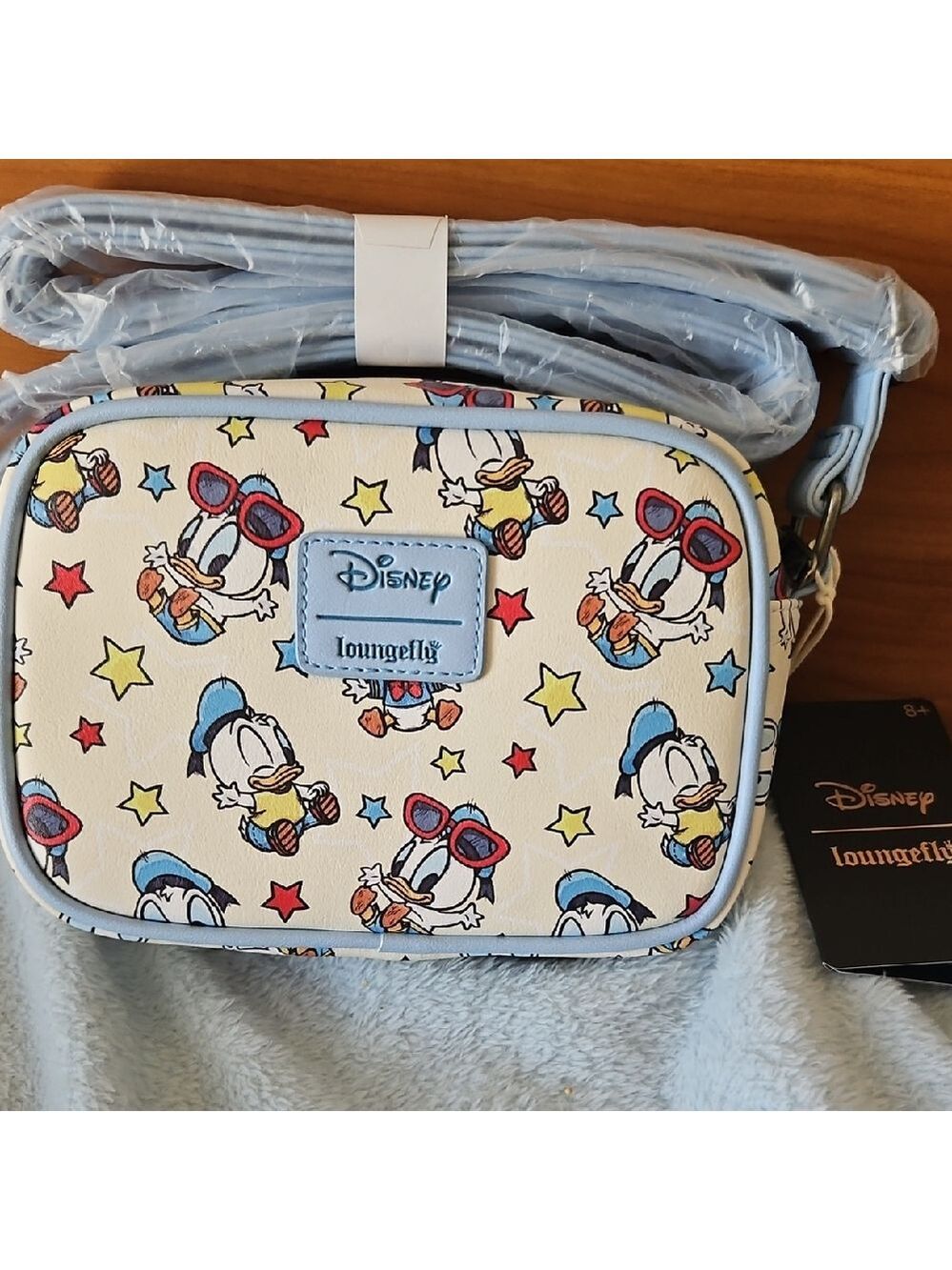 Loungefly Disney Donald Duck Starry Crossbody Bag